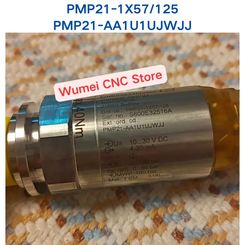 New PMP21-1X57/125 Pressure Transmitter PMP21-AA1U1UJWJJ No outer packaging If You Need Other Specifications, Please Consult