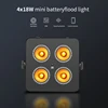 DMX LED 4x18W RGBWA UV 6IN1 カラーバッテリーワイヤレス Led パーライトミニバッテリーパーティーライト 2.4 グラムワイヤレス 2