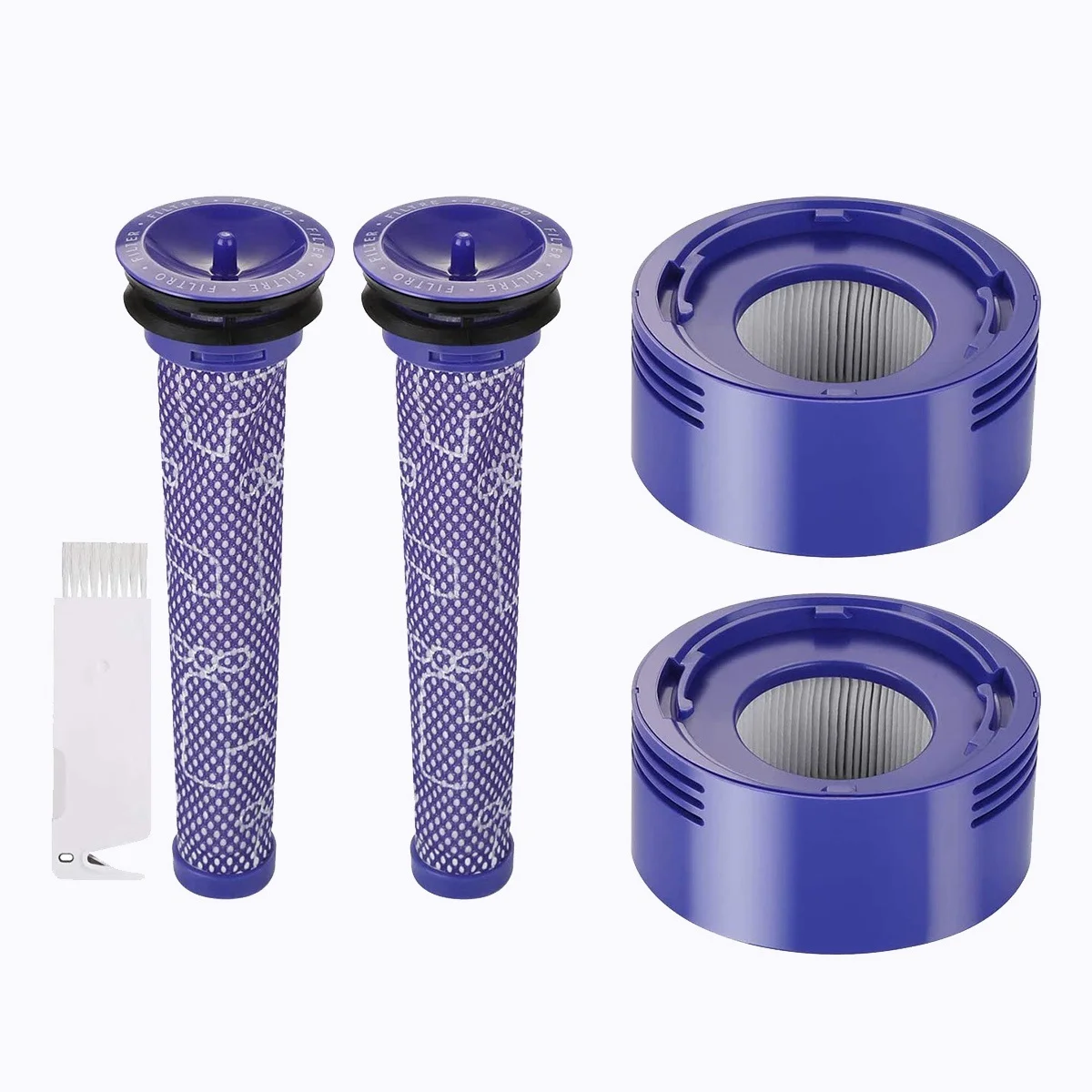 

Сменный фильтр для пылесоса подходит для Dyson V7 V8 Post Motor Filter и Pre HEPA Filter, Набор сменных фильтров