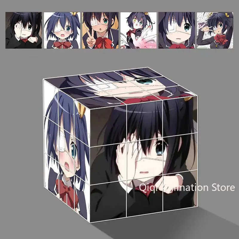 

Аниме Takanashi Rikka Unzip Третий заказ головоломка Кубик Рубика головоломка оригинальность детский подарок на день рождения