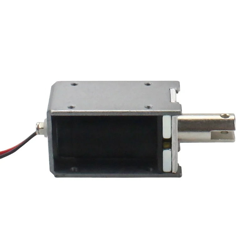 bistable power off self-maintaining electromagnet DC12V push-pull electromagnetic lock forward and reverse work