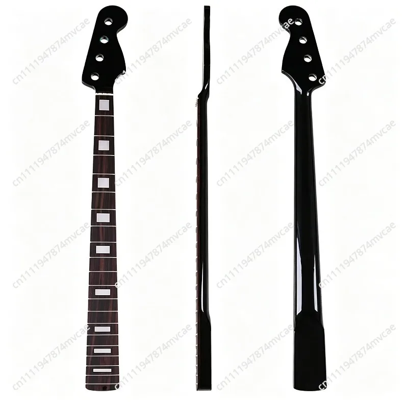 4 Strings Work in Progress Electric Bass Neck, Maple, Bass Electric Guitar Modified DIY Accessories