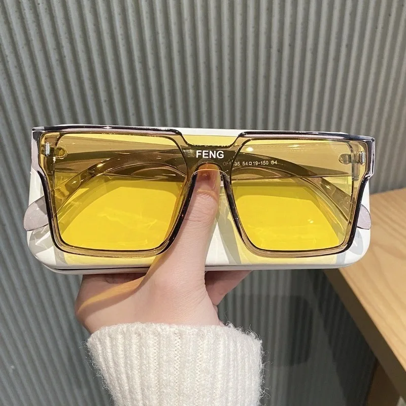 

5pcs Korean Ins Candy Color Sunglasses Men Women Fashion Glasses Shades Aesthetic Sunglasses