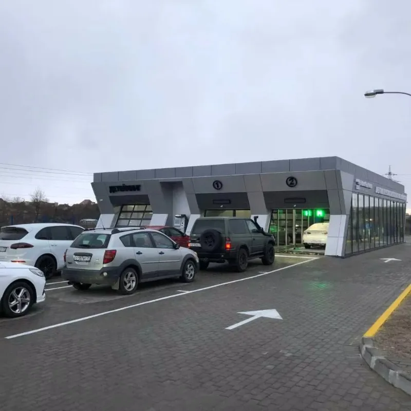 Intelligent Connected Touchless Car Wash Machine Automatic Unattended,WiFi Control,Customizable Size,PremiumSteel Cost-Effective