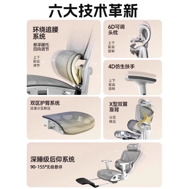 كرسي مريح لحماية الخصر، كرسي كمبيوتر مريح للمنزل، كرسي تعلم مكتب الرياضة الإلكترونية المستقرة