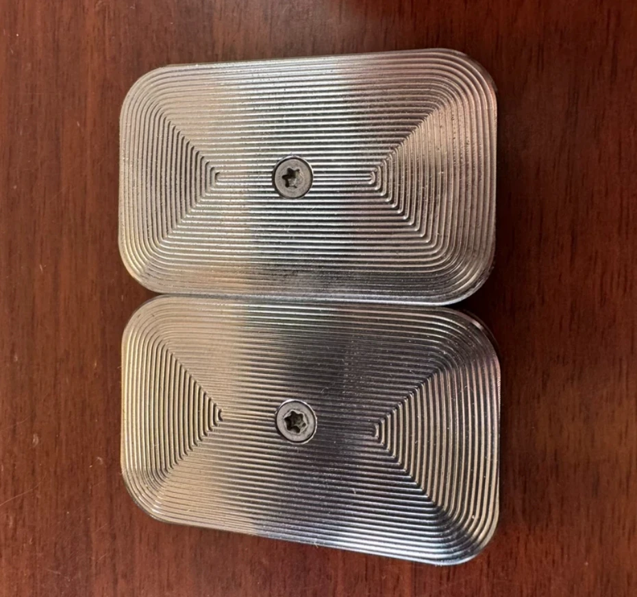 Used EDC cainiao mokume fidget slider Decompression toys