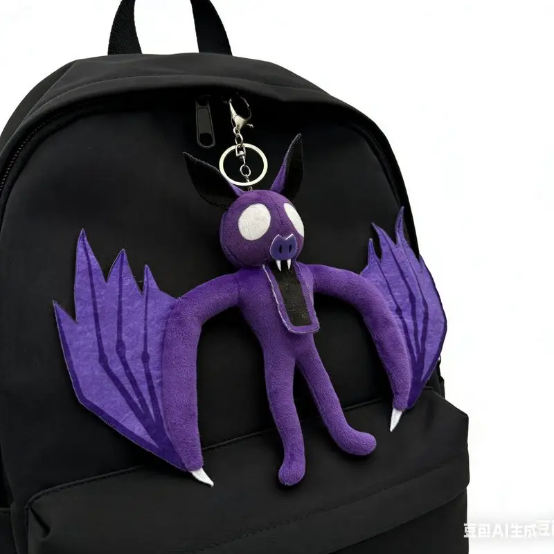 

New 99 Nights in the Forest Purple Bat Plush Toy Night Creature Stuffed Doll Soft Horror Game Collectible Gift for Fans