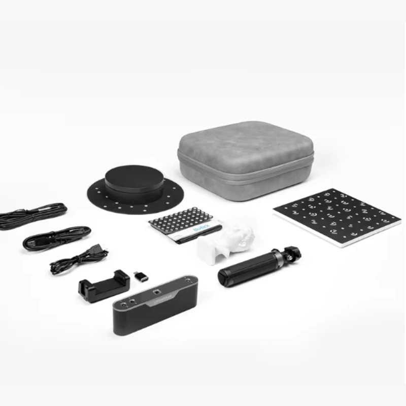 High-precision handheld full-color portrait 3D scanner, suitable for 3D printers, handheld stabilizers, and mobile power handles