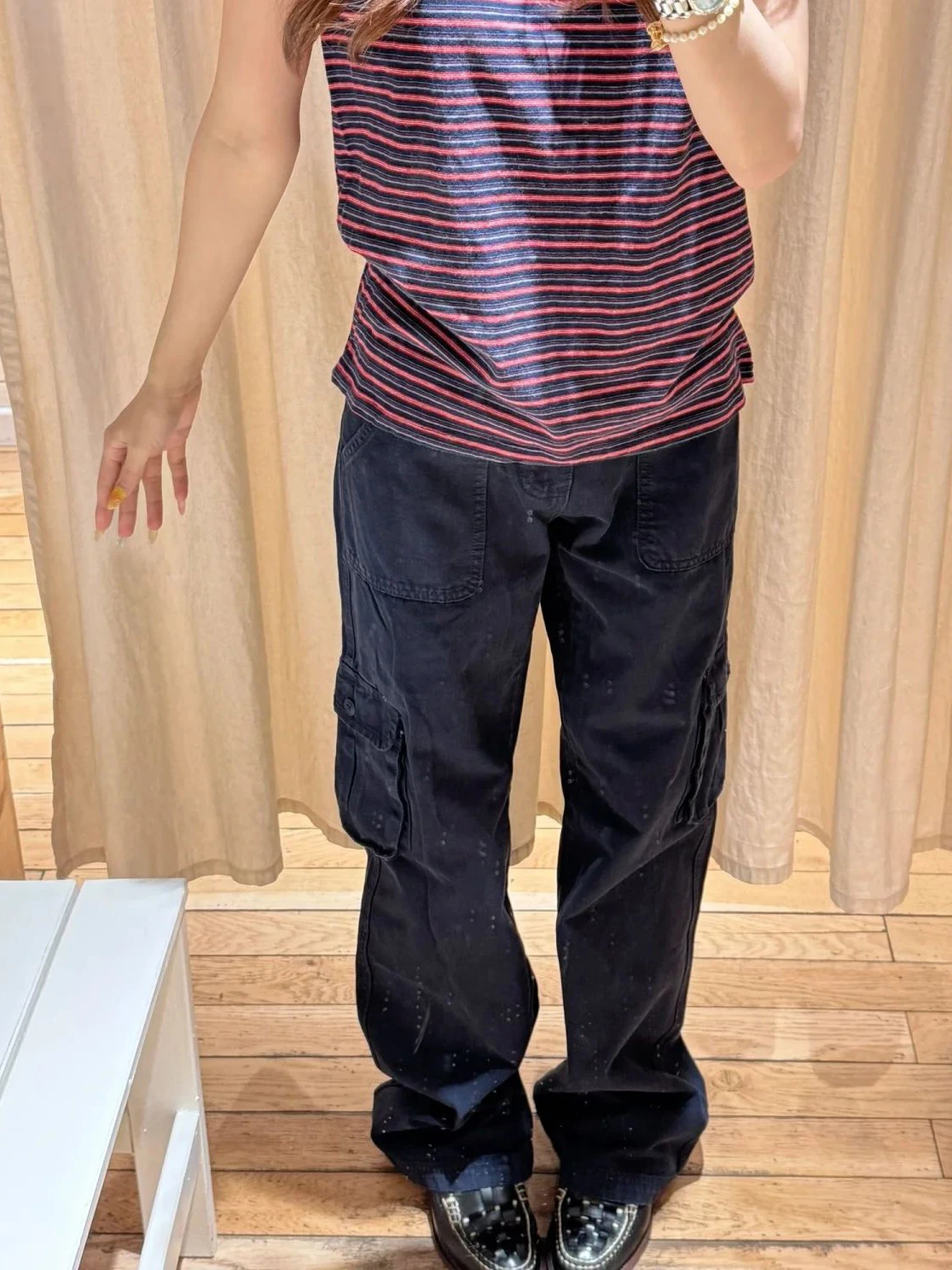 Pockets Navy Cargo Pants Women Summer Cotton Straight Long Pant Female Vintage Streetwear Preppy Style All-match Trousers Y2k