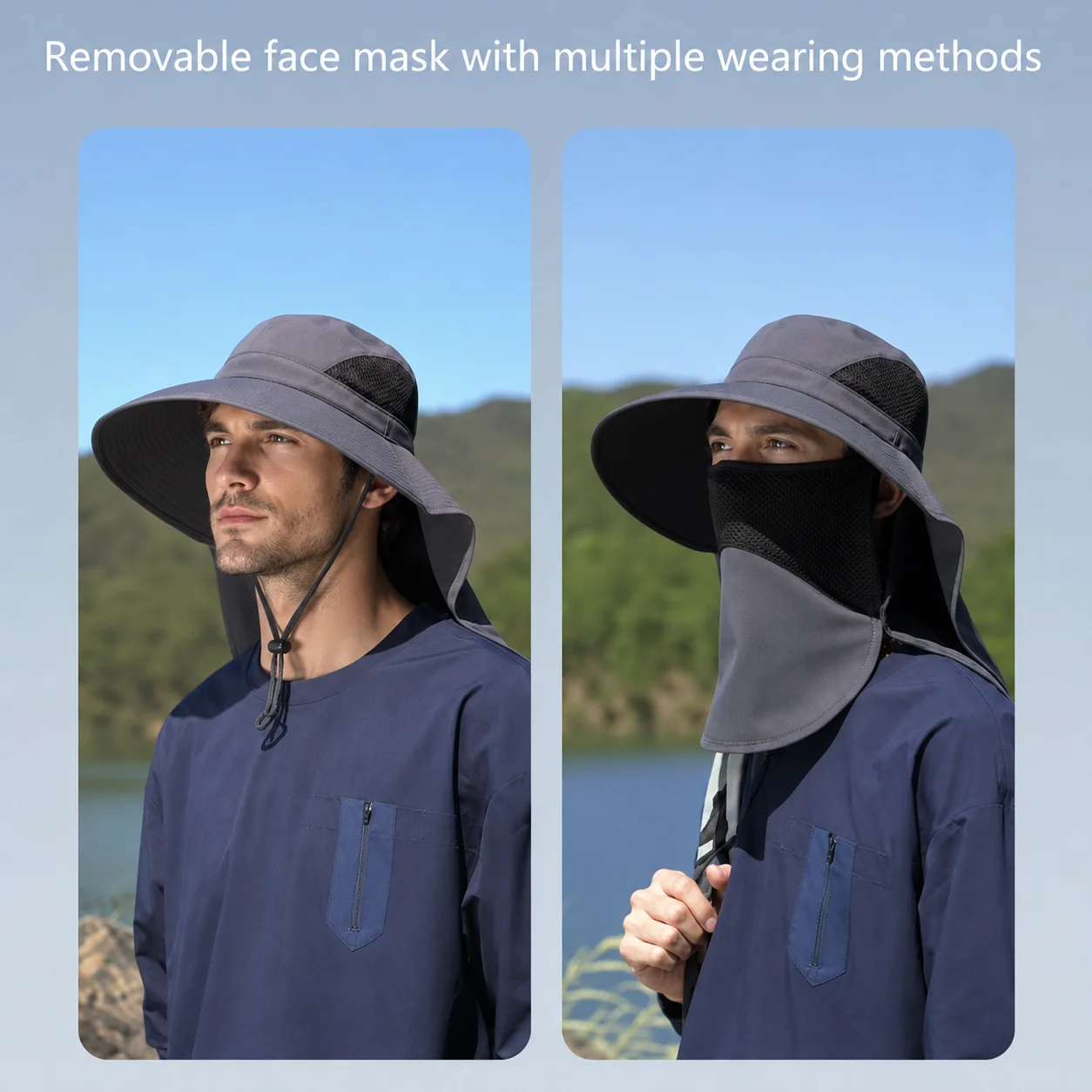 Summer Sun Hats UV Protection - Mens Outdoor Hunting Hats recension och pris
