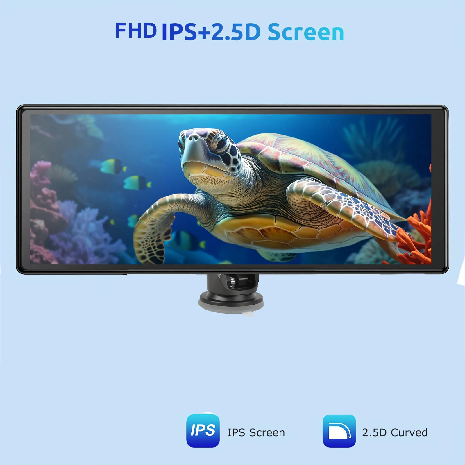 

Экран CarPlay для автомобиля с поддержкой Apple CarPlay и Android Auto, HD сенсорный экран, автомобильная магнитола, Bluetooth, GPS-навигация