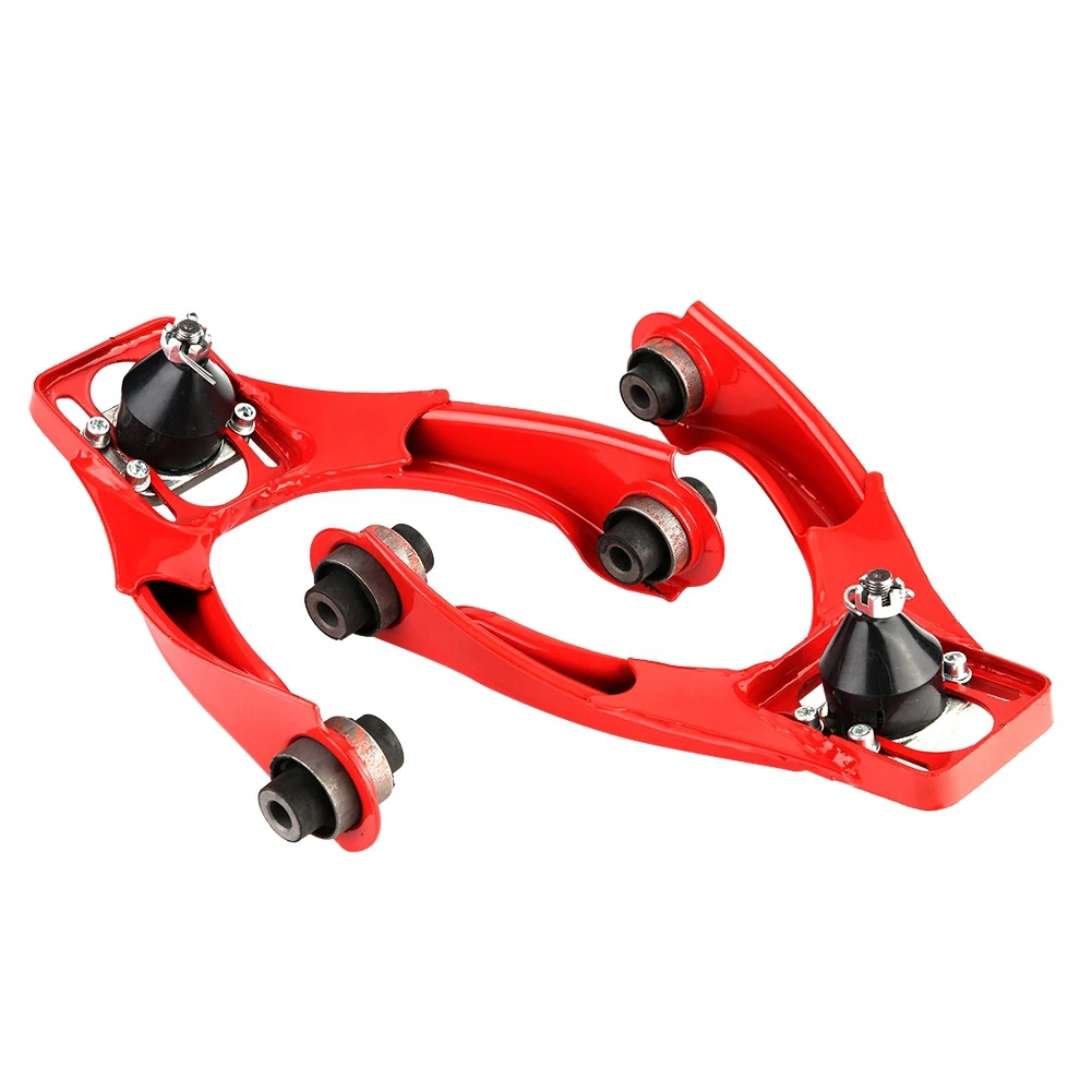 

1 Pair Front Upper Control Arm for Civic EK 1 Pair Left & Right Front Upper Adjustable Camber Arm Kit for Civic 1996-2000