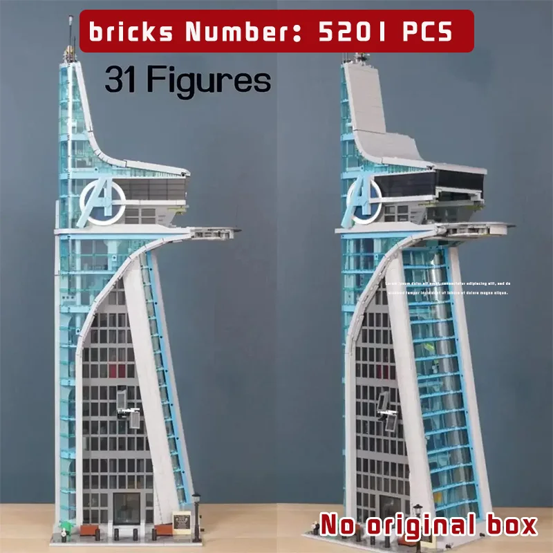 Nuovo 76269 Classic Tower Battle 5201PCS Modello Building Blocks Architettura Mattoni Street View Giocattoli per I Bambini Regalo Di Natale