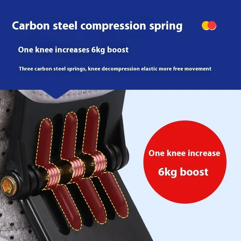 外骨格歩行補助具膝サポートブレース高齢者ハイキング補助軽量移動装置階段昇降腰椎膝保護