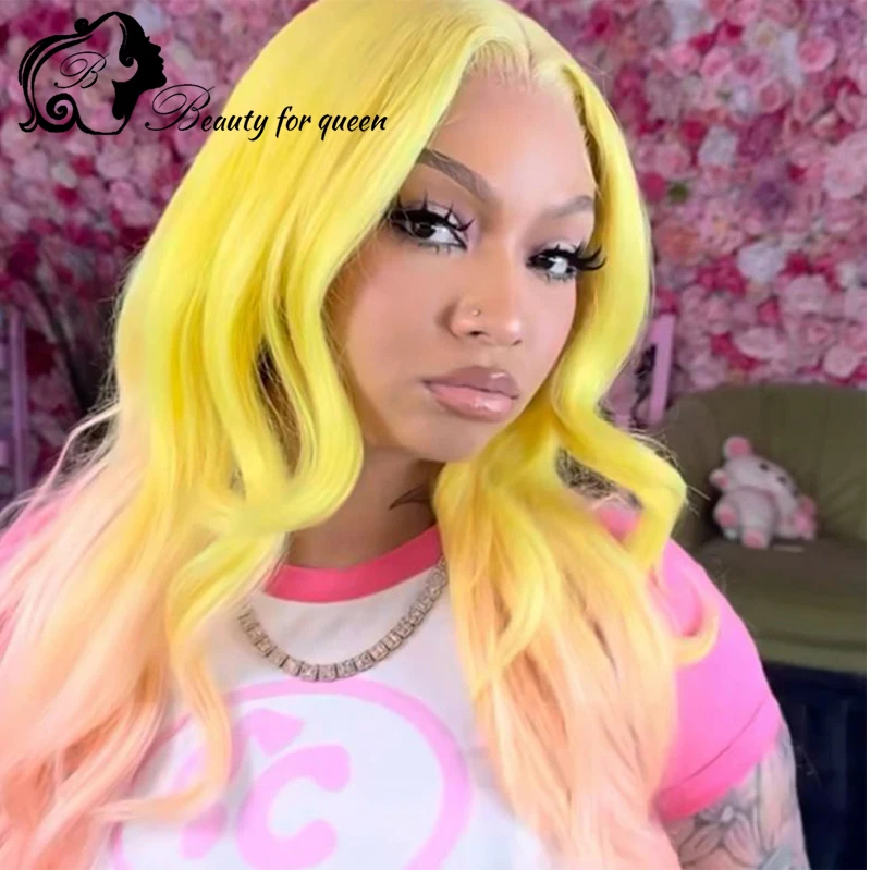 Wear And Go Human Wigs Crochet Human Hair Full‑Bodied Texture Invisible Lace Melting Blue Purple Colored HD Smooth Tangle‑Free