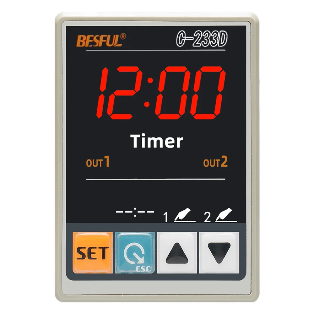 

BESFUL LT-233D dual channel time control switch timer C1-233D time controller dual channel LT-233D-R