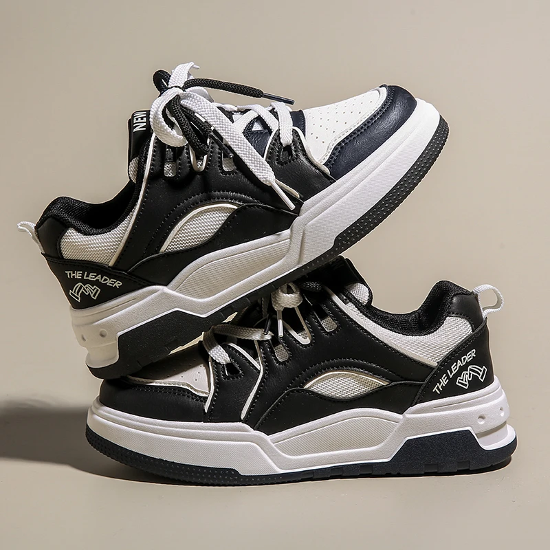 

2024 New Men‘s Sneakers Fashion High Top Casual Shoes Light Breathable Running Shoes Lace Up Platform Shoes Zapatillas De Mujer