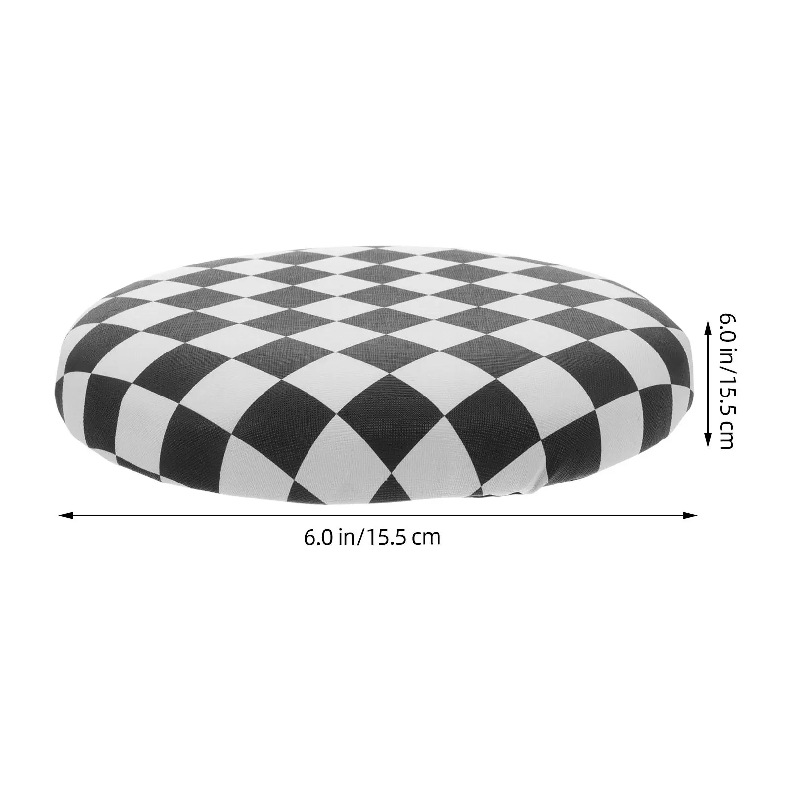 Round Stool PU Seat Replacement Panel for Bar Chair Chair Seating Part Smooth Leatherette Surface Easy Storage Cleaning