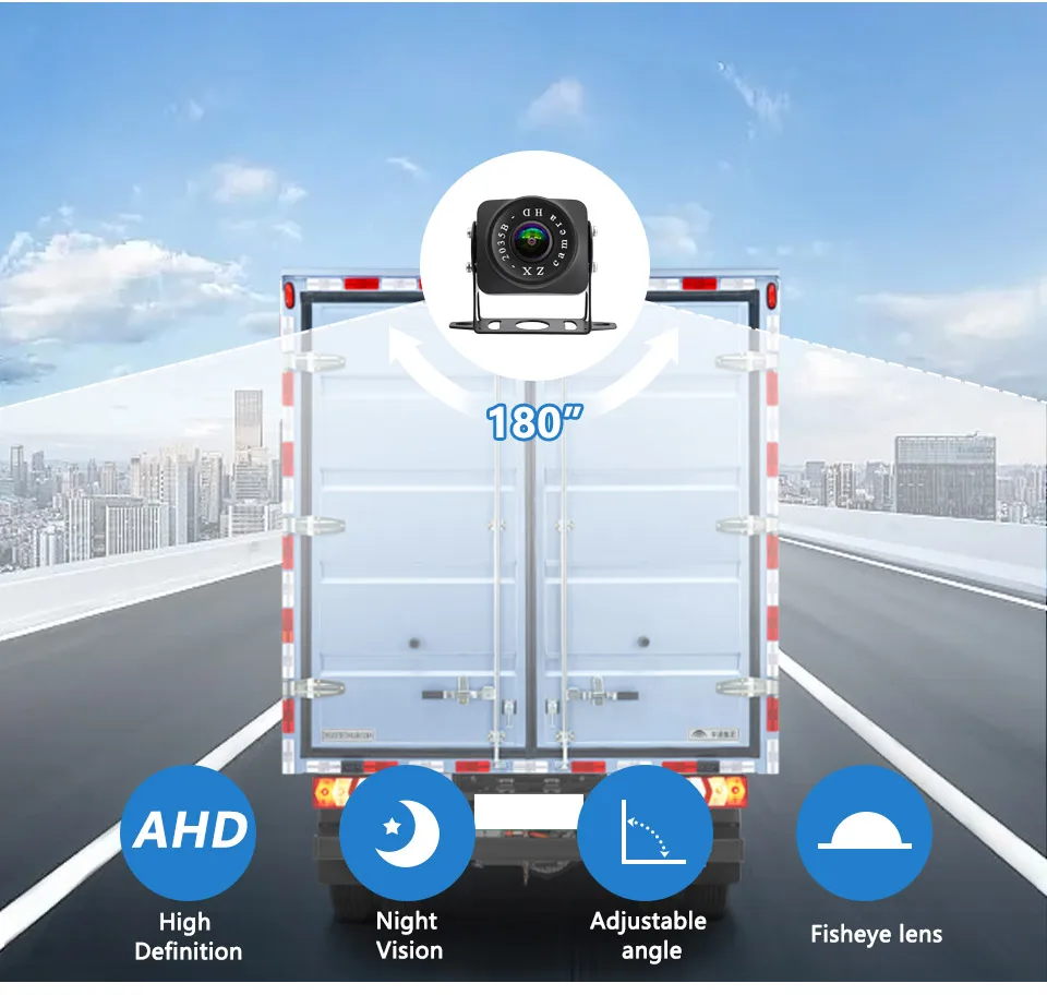 Smartour 1920*1080P AHD Backup Kamera 9V-36V für Bus Lkw Fahrzeug Überwachung CCD HD Nachtsicht Auto Überwachung Kamera – Detail 4