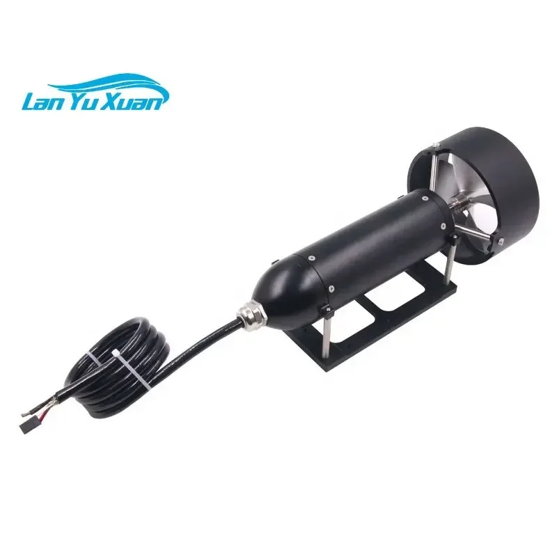 48V 30kg thrust underwater thruster Fully enclosed Built-in ESC 80A IPX8 300m for Electric skateboard RC boat ROV Hydrofoil