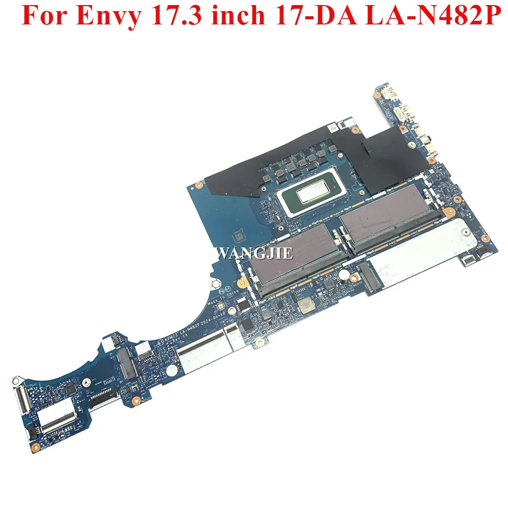 KPM72 LA-N482P For HP Envy 17.3 Inch 17-da0013dx 17-DA Laptop Motherboard With CPU Ultra 7 155H CPU 100% Fully Tested