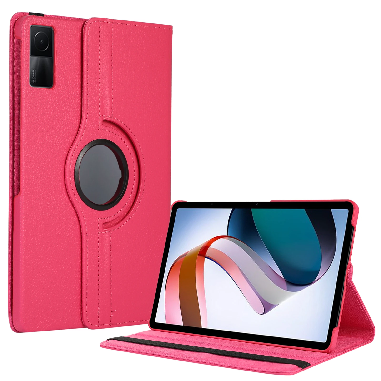 PUTPDB 360 Grad drehbare Hülle für Xiaomi RedMi Pad SE 11"8,7"10,61"12,1 PU-Leder Tablet-Abdeckung Mipad 5 6 11 6S Pro 12,4 Ständerhalter 5