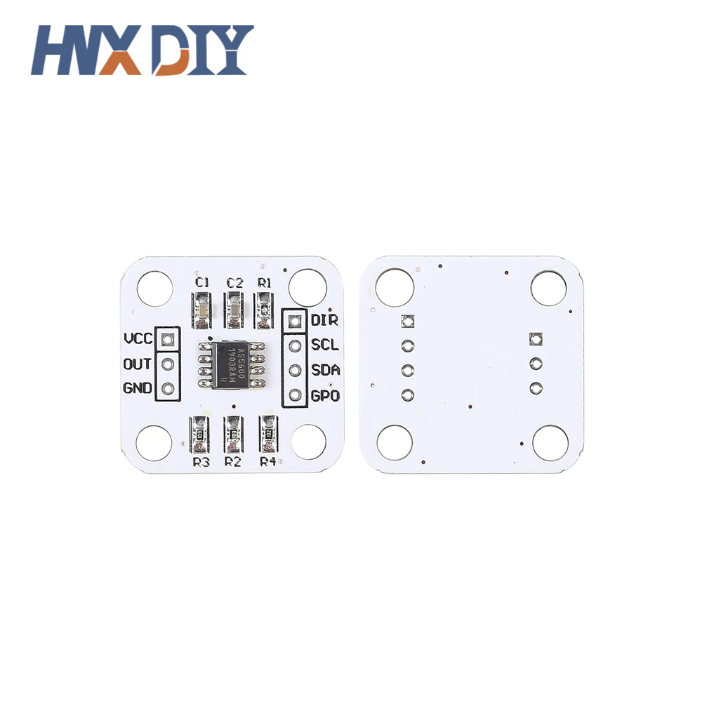 1/5/10 Stück AS5600 Magnetischer Encoder Induktionswinkelmesssensormodul 12bit Hohe Präzision – Detail 7
