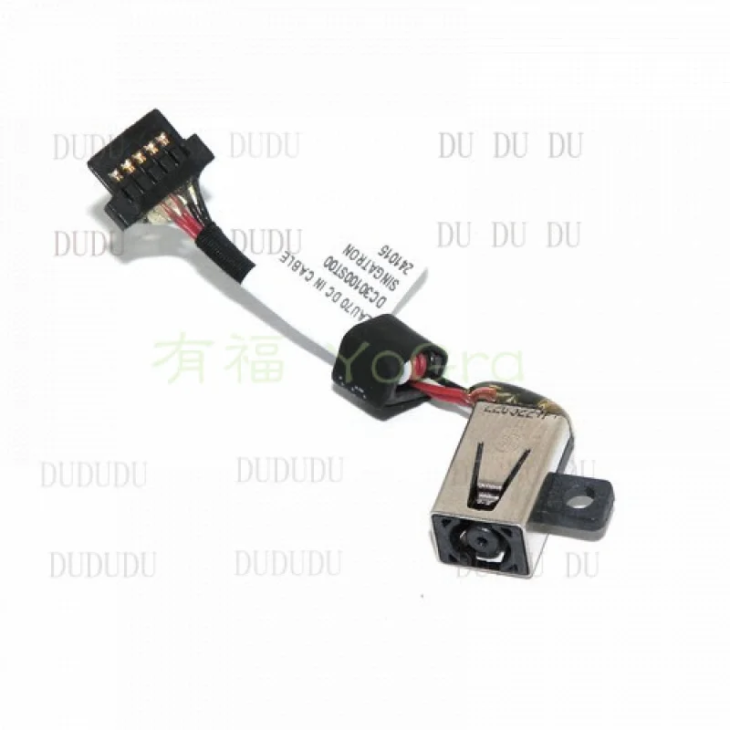 D  NEW DC POWER JACK HARNESS CABLE For Dell Latitude 7350 A14891--GT074 DC30100ST00