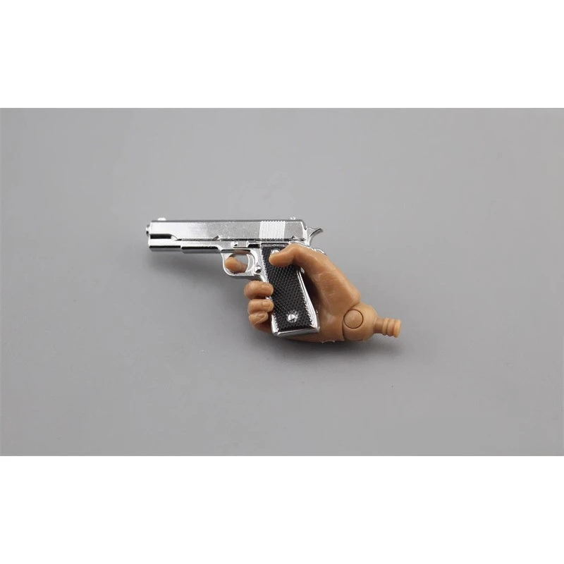 Modelo a escala 1:6, Arma de Metal fundido a presión, fantasía Punk/escopeta/Glock/M1911, juguetes para figura de acción de 12 pulgadas, accesorio de colección, regalos