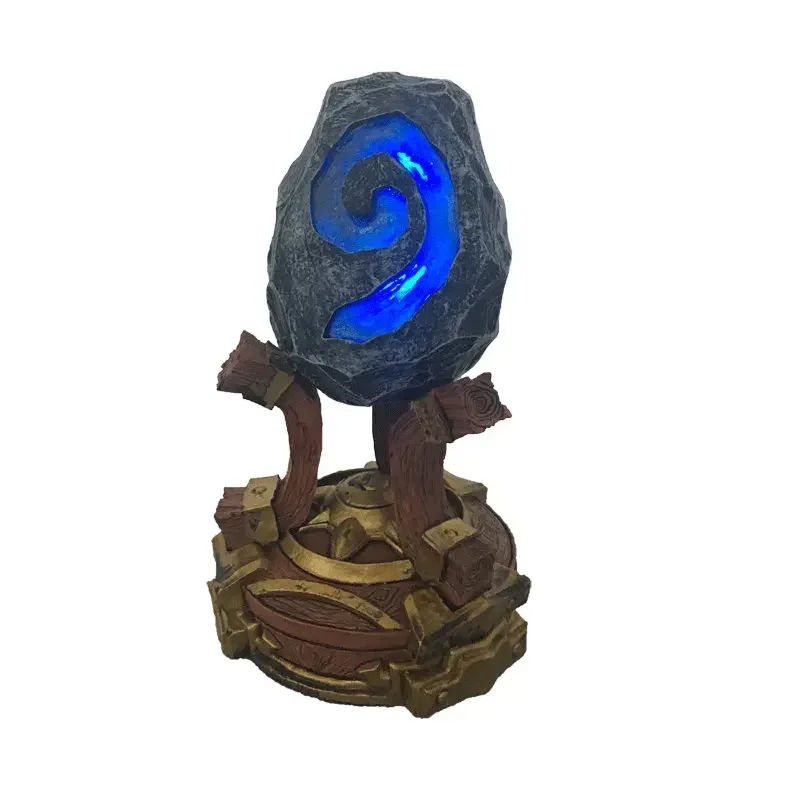 

[Funny] 19cm Game WOW HearthStone with LED Light Action Figure Collectible Model Home Decoration Statue toy Crafts gift