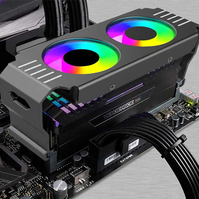 

Радиатор памяти D50, палка памяти DDR4, охлаждающий вентилятор DDR5, кронштейн синхронизации ARGB Shenguang