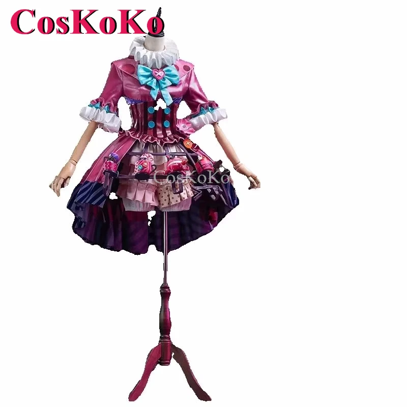 CosMiMi لعبة الهوية الخامس ويندي فورد/الرائد أزياء تنكرية ملكة جمال استراحة الشاي الزي الحلو كرنفال حفلة لعب الأدوار الملابس