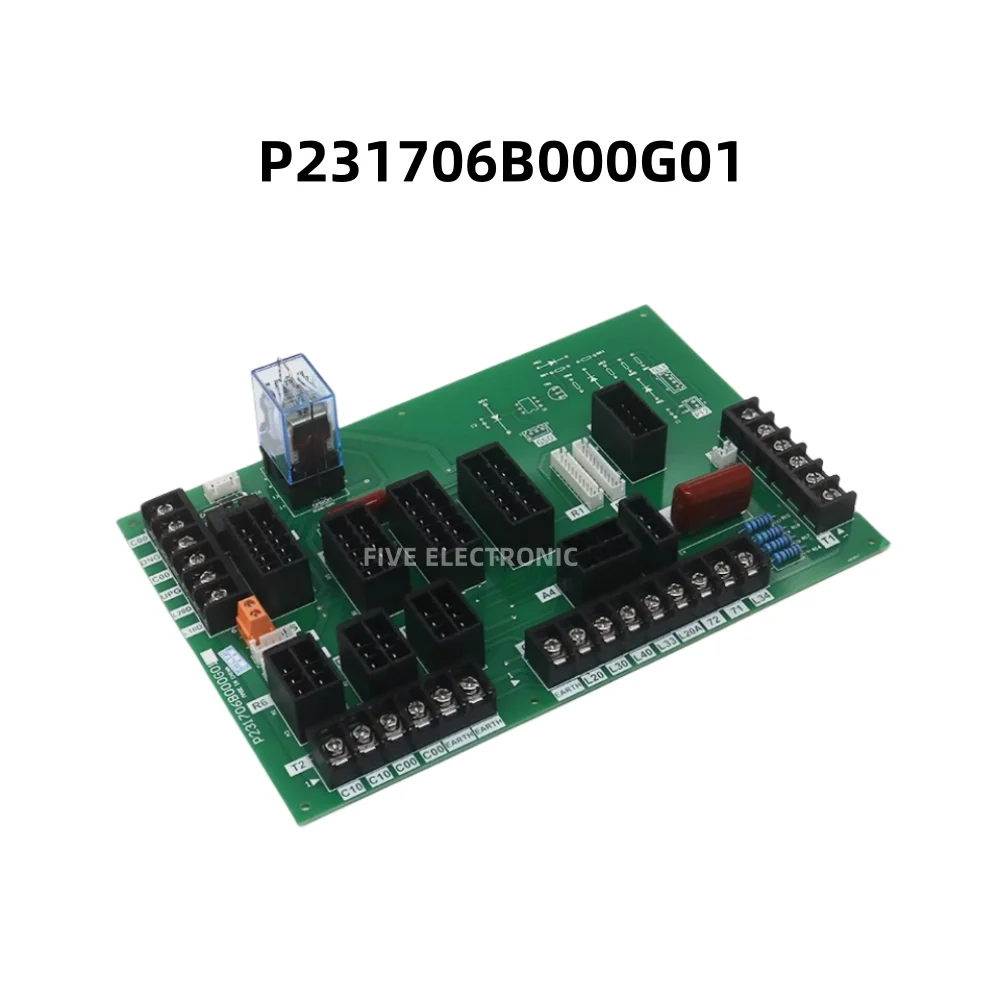 

Elevator Car Top Station Power Board P231706B000G01 Door Engine Interface Board For Mitsubishi Elevator Accessories