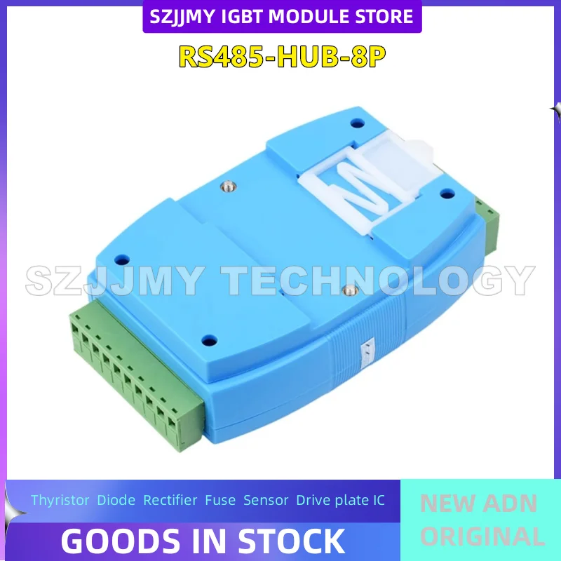 8-way RS485 hub repeater RS485 expansion/signal distributor rail type industrial grade isolation type  NEW ORIGINAL IN STOCK