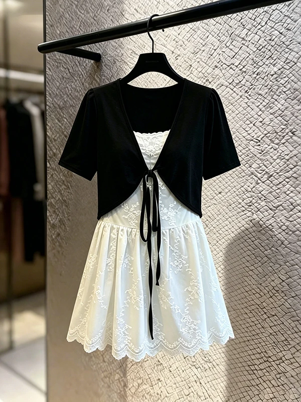 

Loose plus Size T-Shirt Women's Summer Short Sleeve Pullover Color Block V-Neck Casual Comfortable Breathable Fashion Top