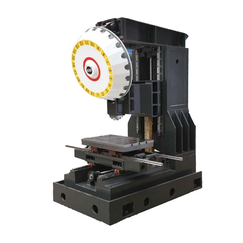 Taiwan Spindle BT30 CNC Milling Machine With Automatic Tool Changer T6 CNC Vertical Drilling Tapping Machining Center