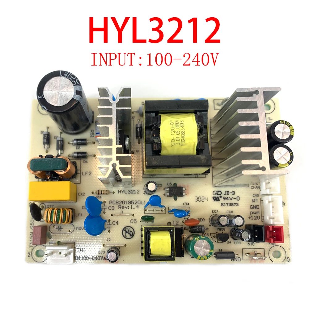 

Wine Cooler Control Board HYL3212 100-240V Input Refrigerator Accessories Power Circuit Board PCB2019520L1