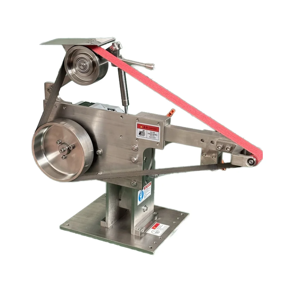 Multifunctional Stainless Steel Abrasive Belt Grinding Machine Sharpener Industrial Automation Support Belt Grinder Electric