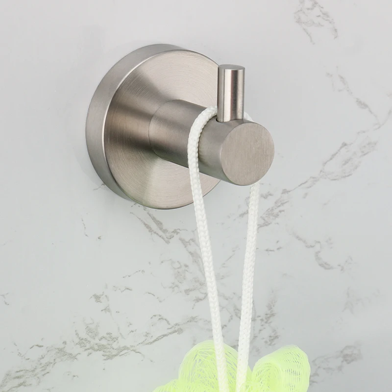 Bathroom Hardware 304 Stainless Steel Brushed Towel Rack Toilet Paper Holder Soap Holder Towel Bar Toilet Bathroom Accessories