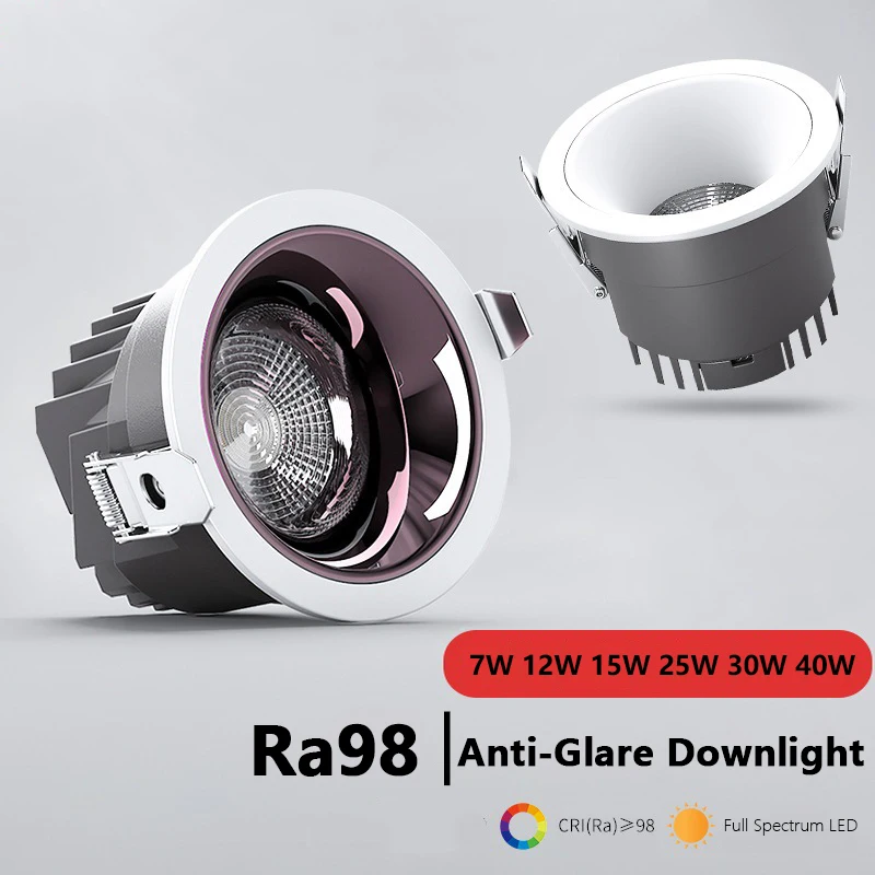 

High Quality LED Downlight Tuya Zigbee Dimmable Smart DALI Spot Lamp Recessed LED Ceiling Light Deep Anti-glare Spotlight