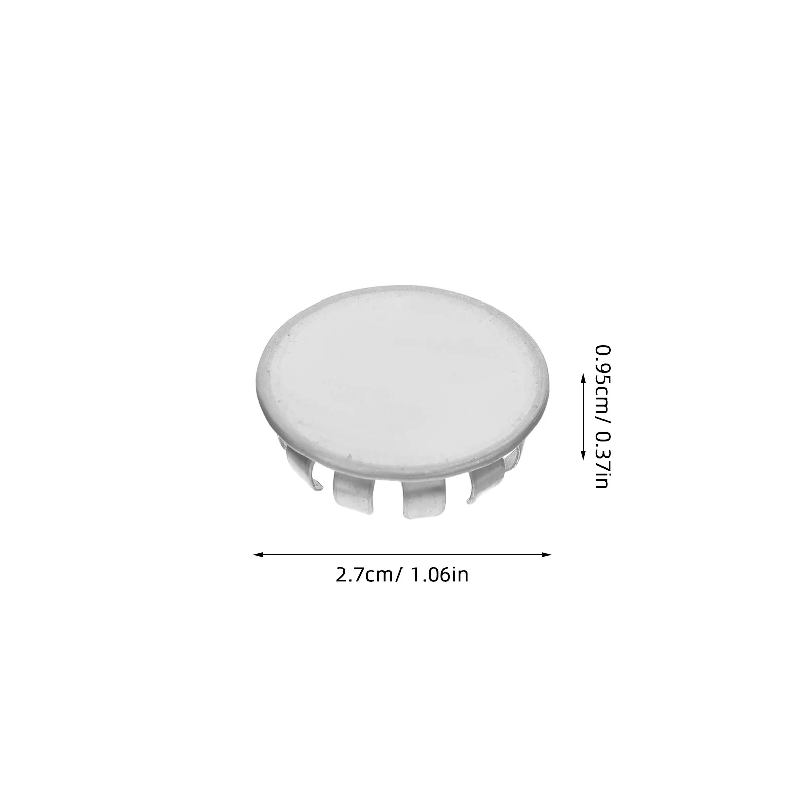 10Pcs Electrical Box Knockout Plug Round Stainless Steel Seal Caps Removable Hole Covers for Junction Box Breaker Panel Safety