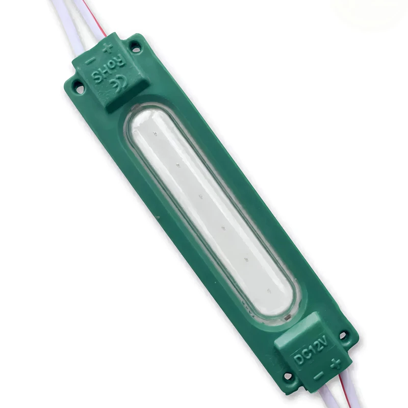 10PCS/lot 12V Multicolour Led Modules COB Light Backlight Shop Banner Waterproof IP65 Christmas Decorations Warm White