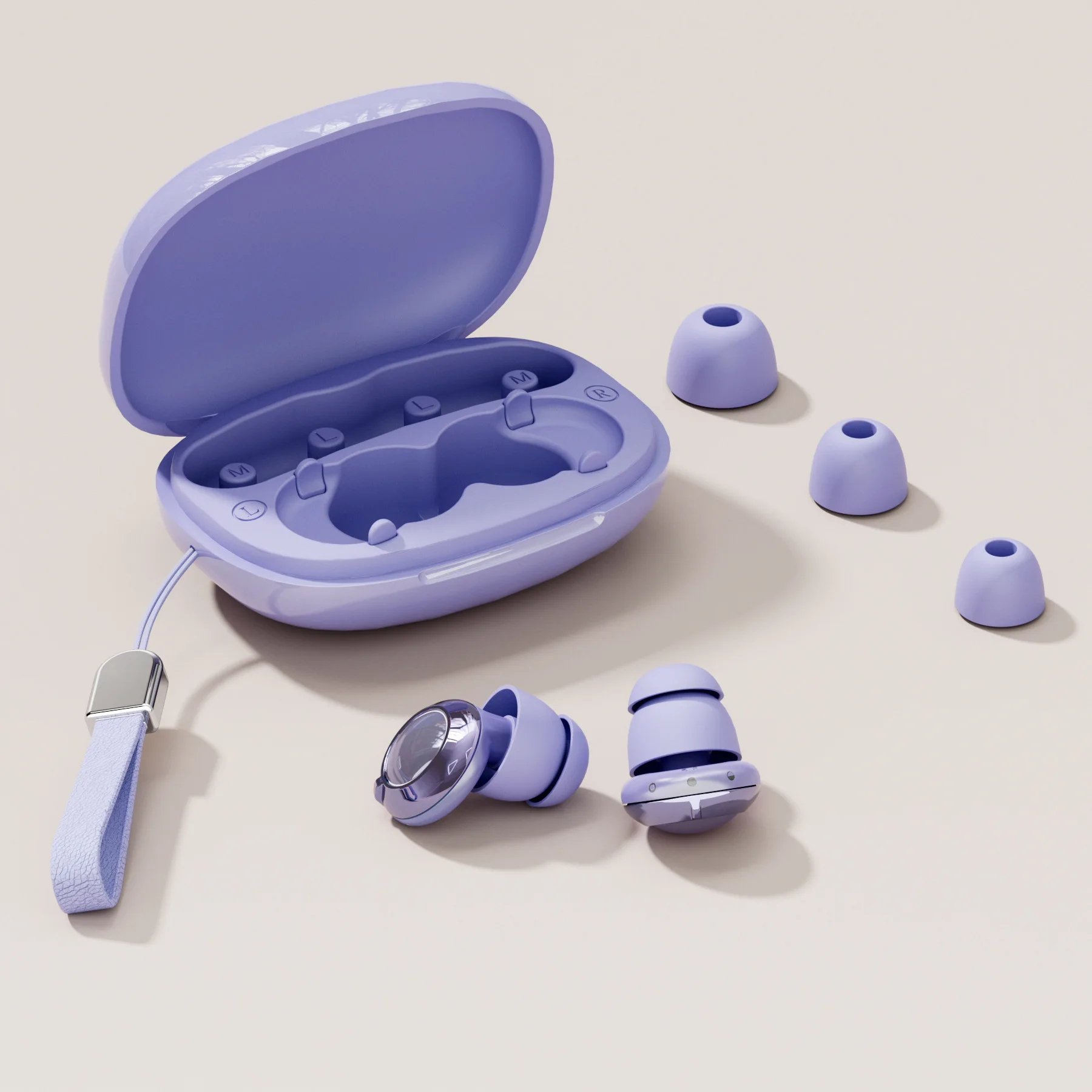 Olyga High Quality Noise Canceling Sleep Earplugs Three Mode Noise Reduction Adjustable Concert Ear Plugs For Music Festival