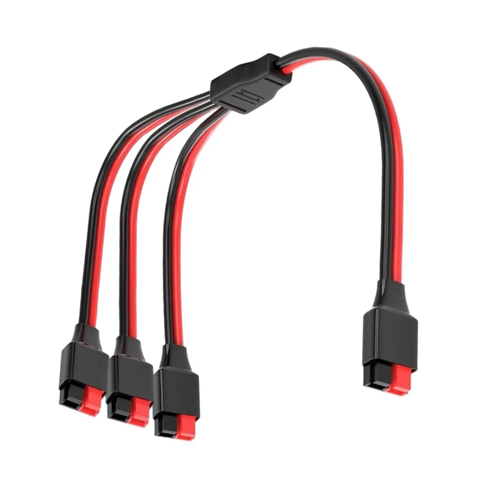 Y Splitter Solar Power Cable 12AWG for Efficient Energy Distribution from Single Solar Panel to Multiple Devices Outdoors