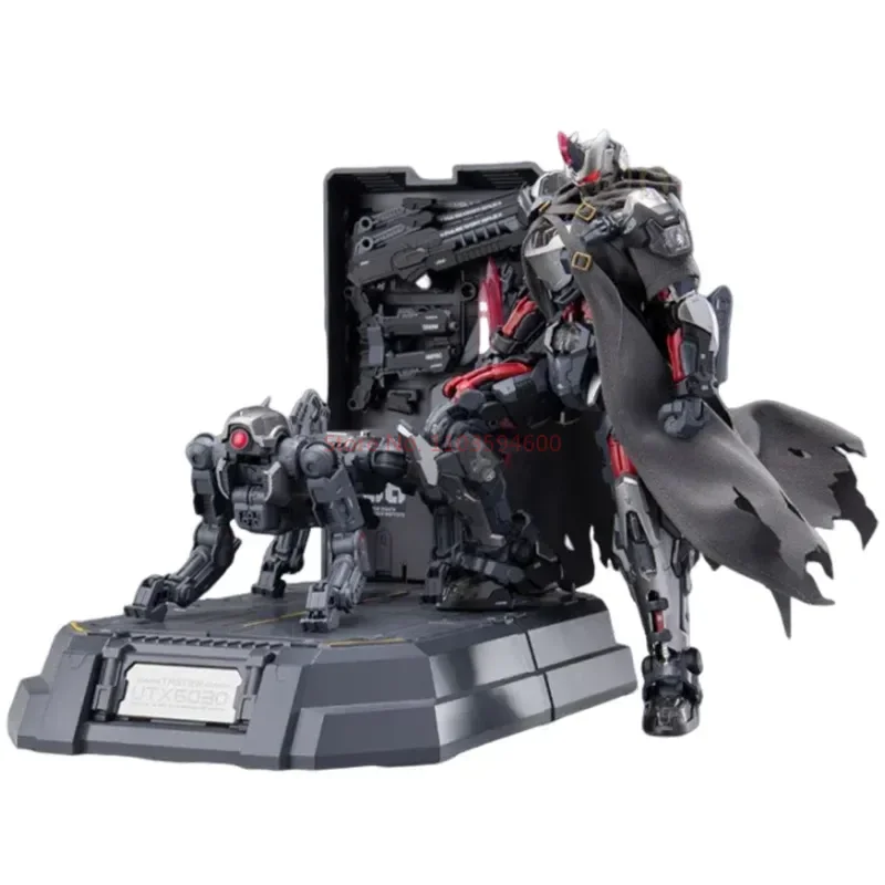 19cm Over Zero Hemoxian UTX-6030 Tastier Model Action Figure Mechanical Dog Model With LED Assembled Model Collection Toys Gift