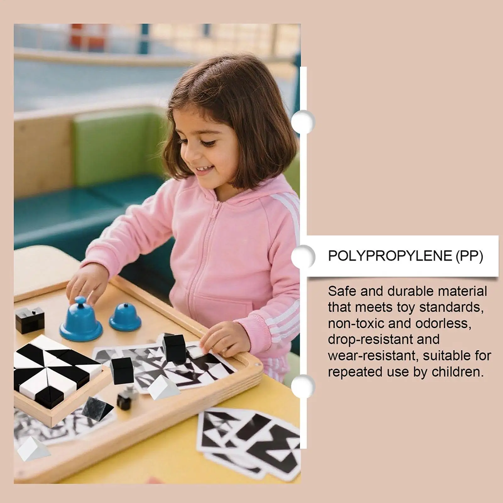 Cube Puzzle With Storage Tray Educational Assembly Puzzles Brain Teaser Games Early Education Jigsaw Logic Skill Training Toy