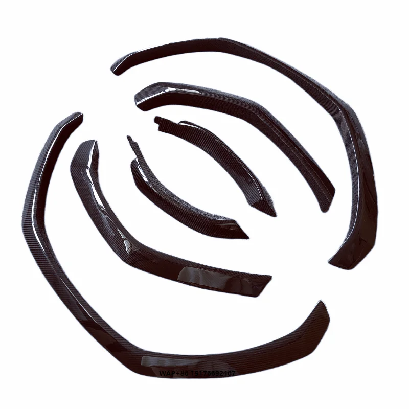 

For Urus M Style Dry Carbon Fiber Wheel Eyebrow Body Kit Front bar Edge Side Skirt Rear Diffuser Shark Fin