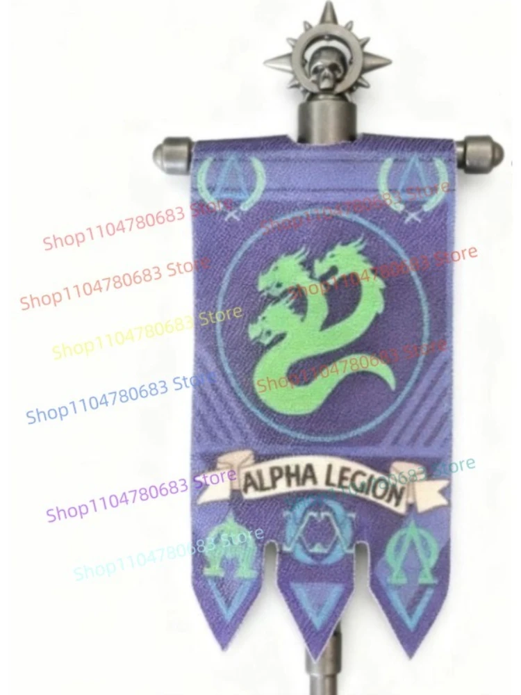 Blocs de construction MOC, drapeau de combat, accessoire d'assemblage, modèle d'exposition, décor de jeu animé, jouet cadeau à collectionner