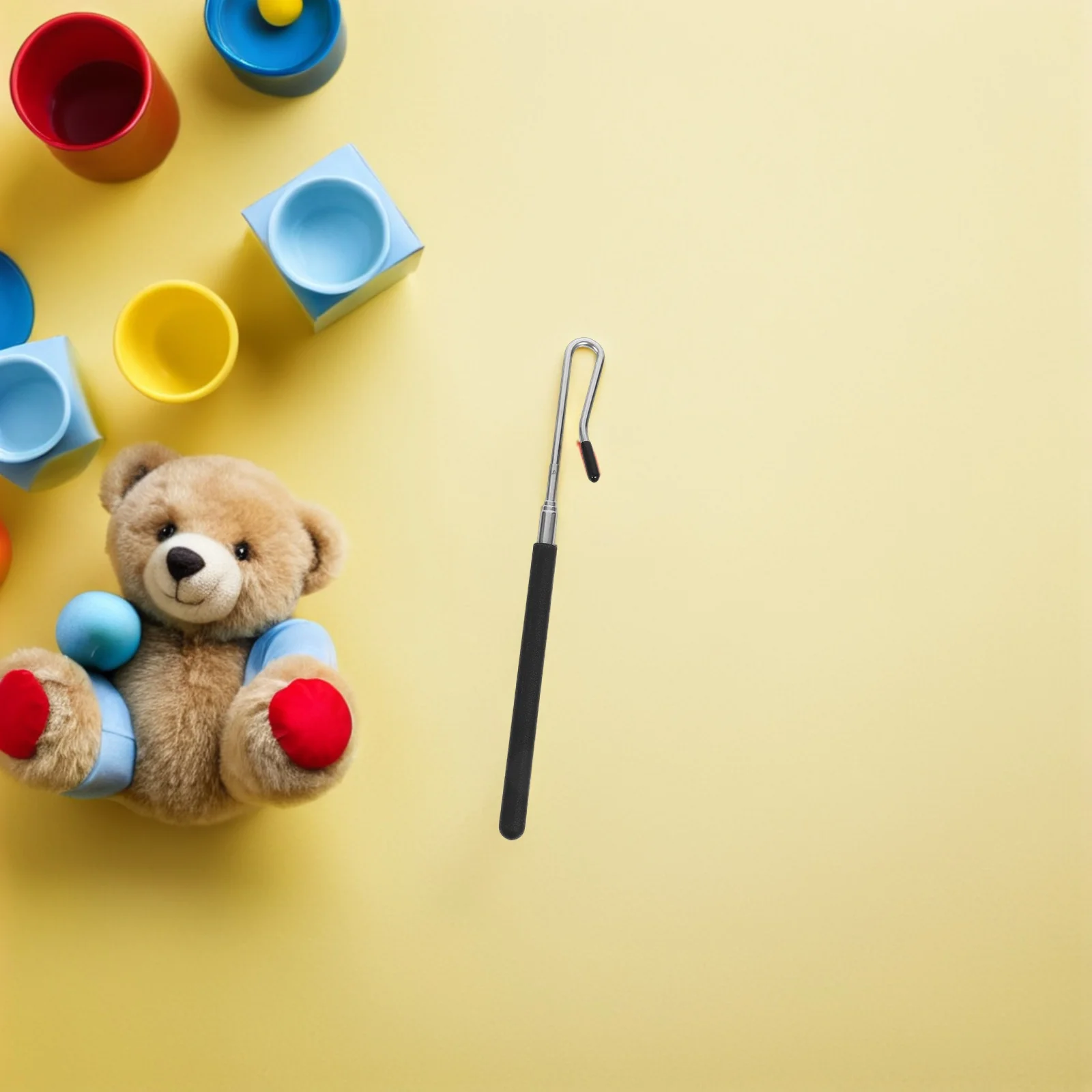 Varillas de Control de brazo de marioneta, palos de marionetas de mano de Metal ajustables para herramientas de manipulación de puesta en escena, varilla de Control, 3 uds.