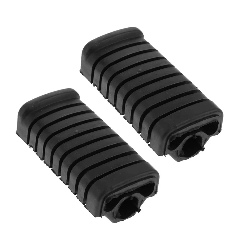 1 Pair New Rubber Motorbike Nonslip Footrest Pedal Cover For WY125 Motorcycle Accessories High Quality Foot Pegs Set